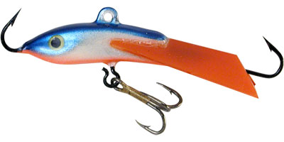 Балансир AQUA HOPPER 47mm цвет 002R (синяя спинка, оранж. брюшко); Цена 0 рублей Балансир AQUA HOPPER 47mm цвет 002R (синяя спинка, оранж. брюшко)